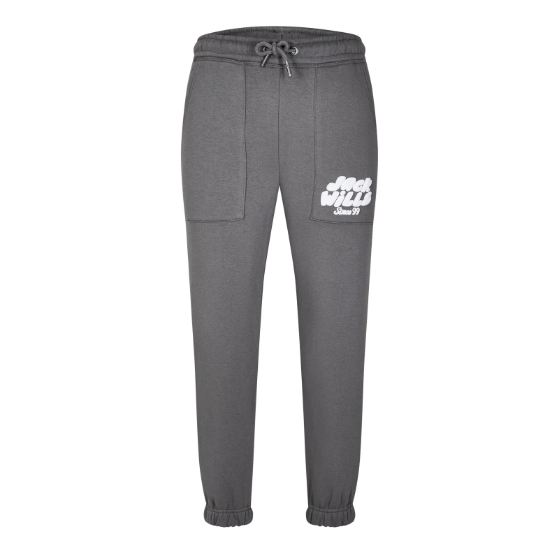 Image of Jack Wills Kids Joggers - Grey Grey S