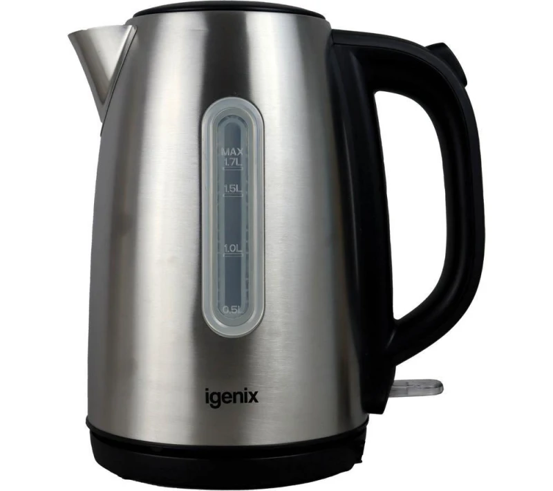 Image of IGENIX IGK01766SS Jug Kettle - Stainless steel, Stainless Steel 5016368013076
