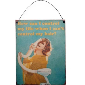 Image of How can I Metal Sign