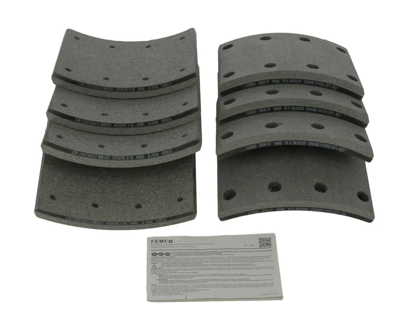 Image of FERODO Brake Lining Kit, drum brake FERODO K19648.0-F3658