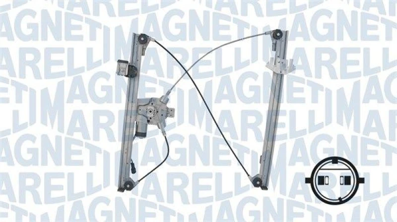 Image of MAGNETI MARELLI Window regulator MAGNETI MARELLI 350103170329
