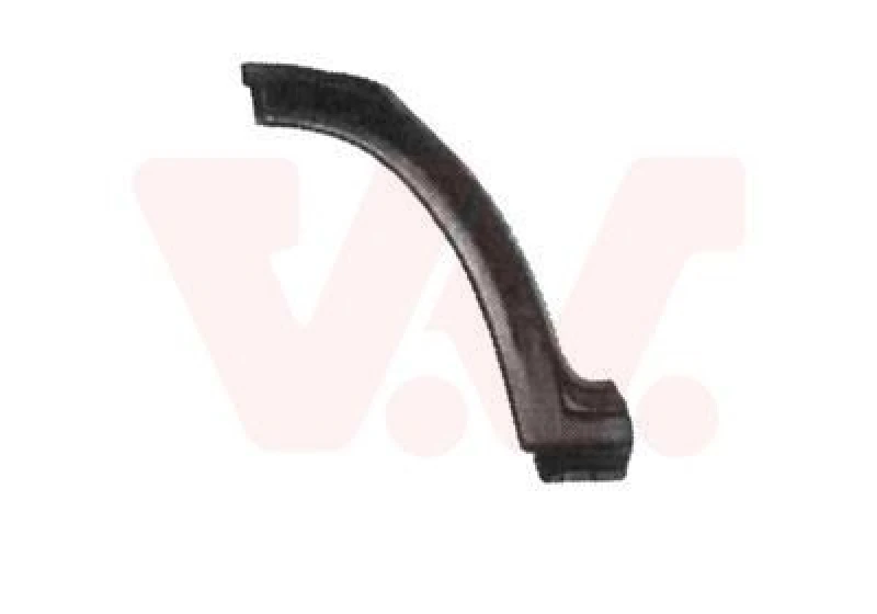 Image of VAN WEZEL Wing fender VAN WEZEL 5874155