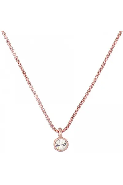 Image of Ted Baker Jewellery Sininaa Necklace - Tbj3034-24-02 Rose
