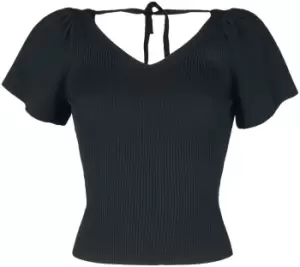 Image of Only Leelo Back Shirt T-Shirt black