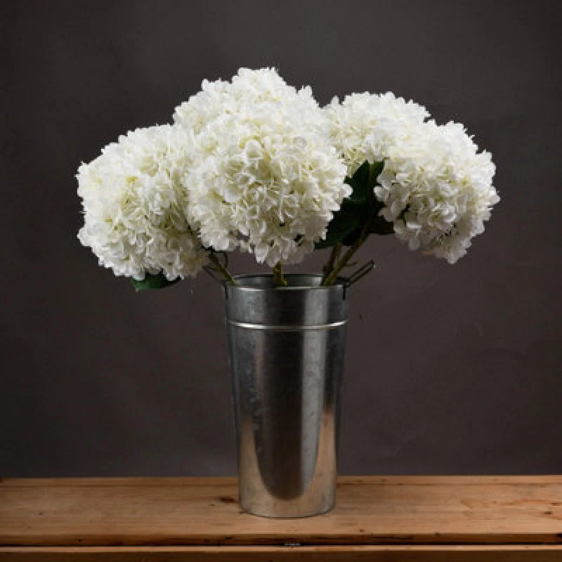 Image of Love Lace Oversized White Hydrangea Artificial Flower White