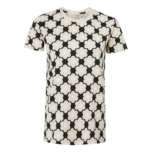 Image of Regatta Womens Orla Ribbed Kneck Short Sleeve T Shirt 12 - Bust 36' (92cm) Black Sixties Daisy RWT266-D5R-12