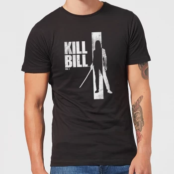 Image of Kill Bill Silhouette Mens T-Shirt - Black - 3XL - Black