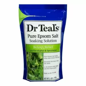 Image of Dr Teal's Pure Epsom Salt Relax & Relief with Eucalyptus and Peppermint