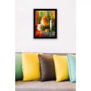 Image of SC0311 Multicolor Decorative Framed MDF Painting