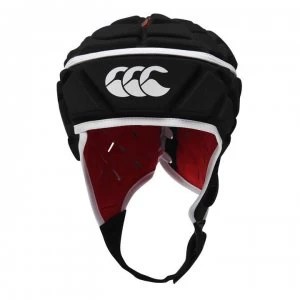 image of Canterbury Raze Headguard Junior - Black / Red