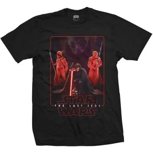 Image of Star Wars - Episode VIII The Dark Side Composite Unisex Large T-Shirt - Black