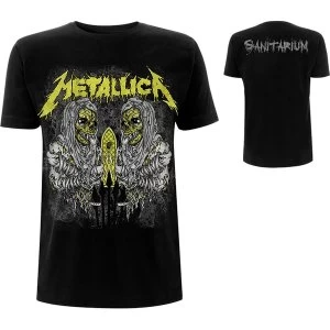 Image of Metallica - Sanitarium Mens Large T-Shirt - Black