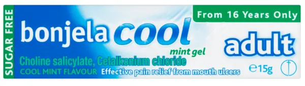 Image of Bonjela Adult Cool Mint Gel 15g