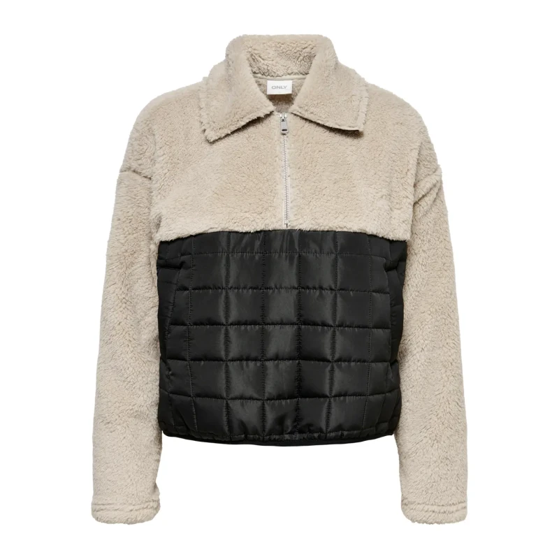 Image of Only Womens fleece Only Mette Noir Female XS