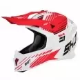 Shot Lite Fury White Red Glossy M