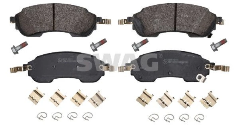Image of Brake pad set SWAG 33 11 4363