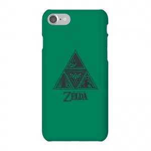 image of Nintendo The Legend Of Zelda Triforce Phone Case - iPhone 7 - Tough Case - Matte