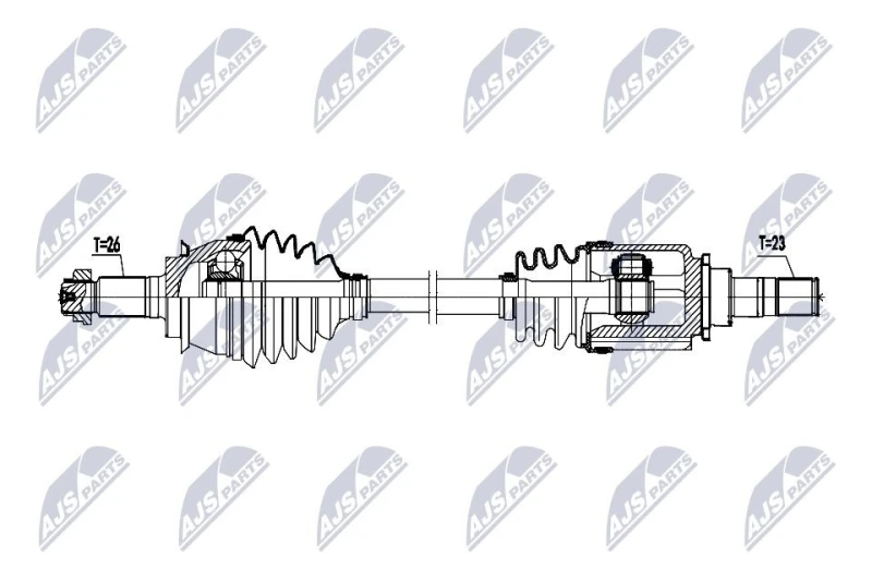 Image of NTY Drive shaft NTY NPW-BM-203