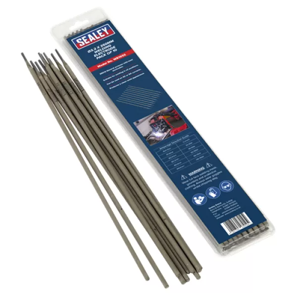 Image of Genuine SEALEY WE1032 Welding Electrode Ø3.2 x 300mm Pack of 10