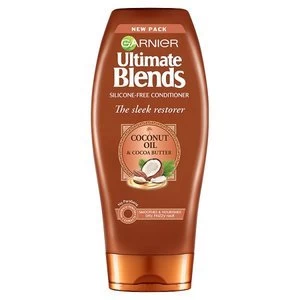 Image of Garnier Ultimate Blends Coconut Oil Conditioner 360ml