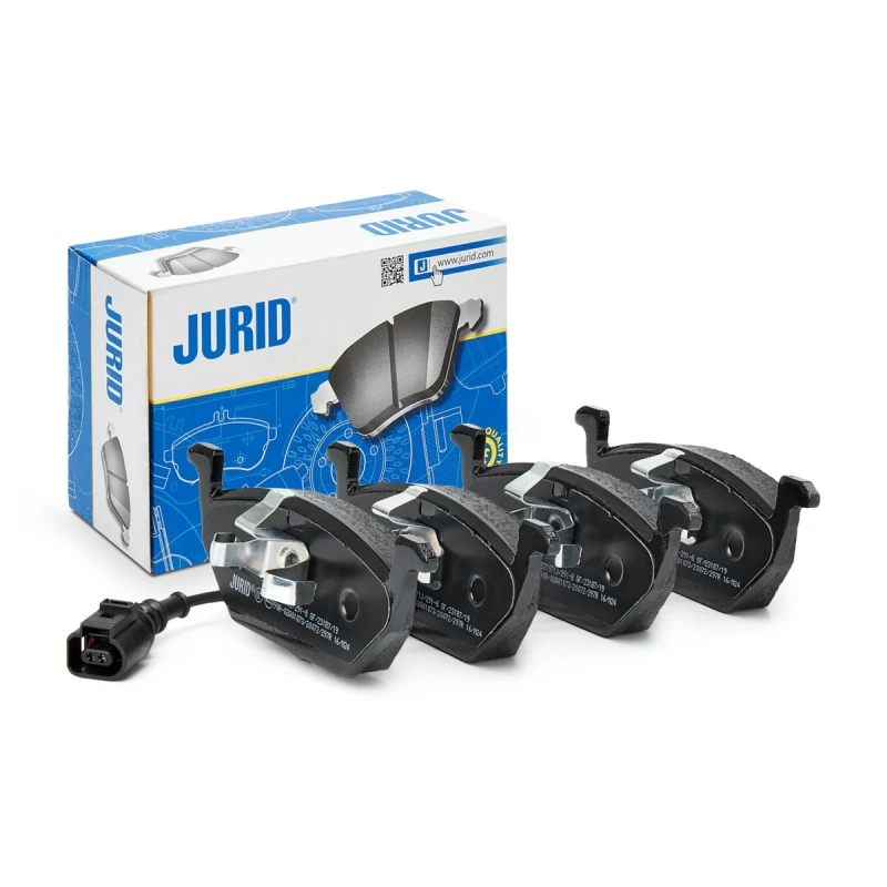 Image of JURID 571971J Brake pad set incl. wear warning contact, without accessories Brake Pad Set,disc brake (402)