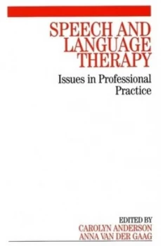 Image of Speech and Language Therapy by Carolyn Anderson Paperback