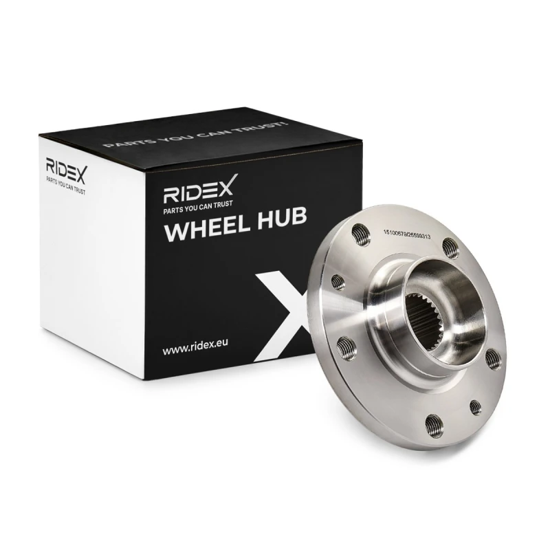 Image of RIDEX 653W0332 Wheel Hub Front Axle Right Wheel Hub (653)