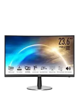 image of MSI 24" Pro MP242C Curved Widescreen Gaming Monitor