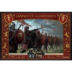 Image of A Song of Ice & Fire: Tabletop Miniatures Game - Lannister Guards Expansion Board Game