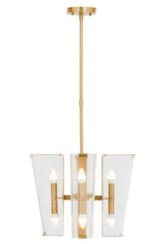 Image of Orsina Brass Finish Pendant Light