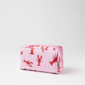 image of Chelsea Peers Print Wash Bag - Pink