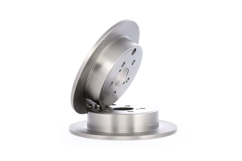 Image of STARK SKBD-0020118 Brake disc Rear Axle, solid, Cast Iron, Uncoated, Untreated, without bolts/screws Cast Iron Brake Disc (82)