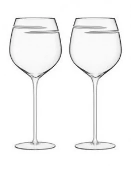 image of Lsa International Verso Red Wine Glasses ; Set Of 2