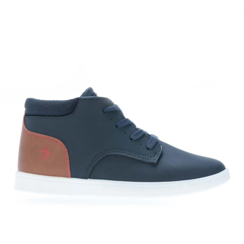 Image of Original Penguin Miles Boots - Blue Blue C13