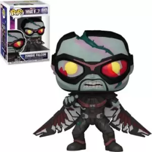 image of Marvel What If...? POP! TV Vinyl Figure Zombie Falcon 9 cm