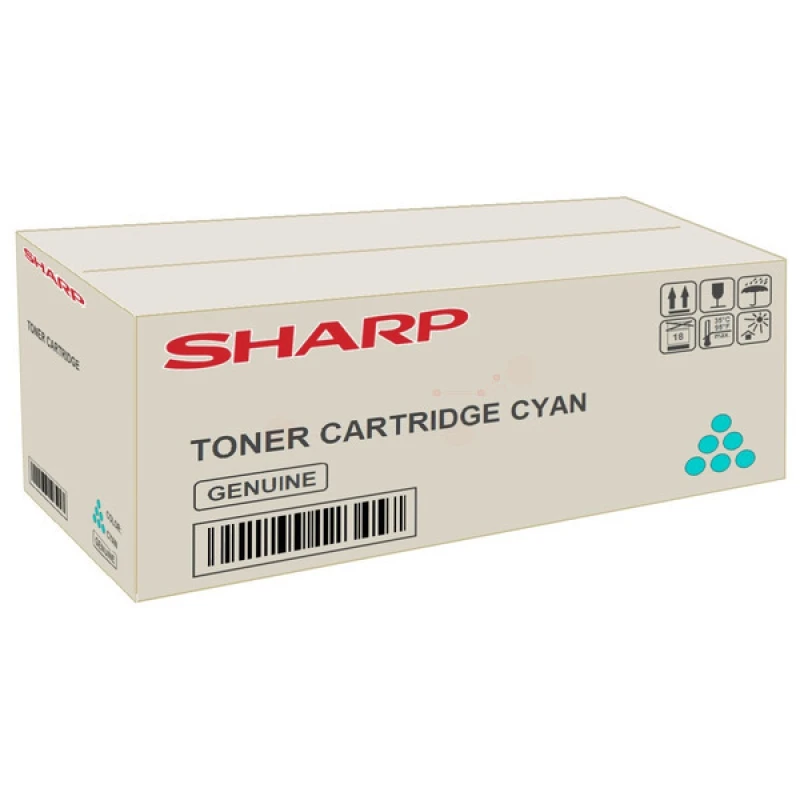 Image of Sharp MXC-50TC Toner cyan. 13K pages/5% for Sharp MX-C 407 F