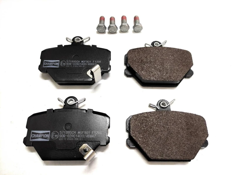 Image of Brake pad set CHAMPION 571995CH