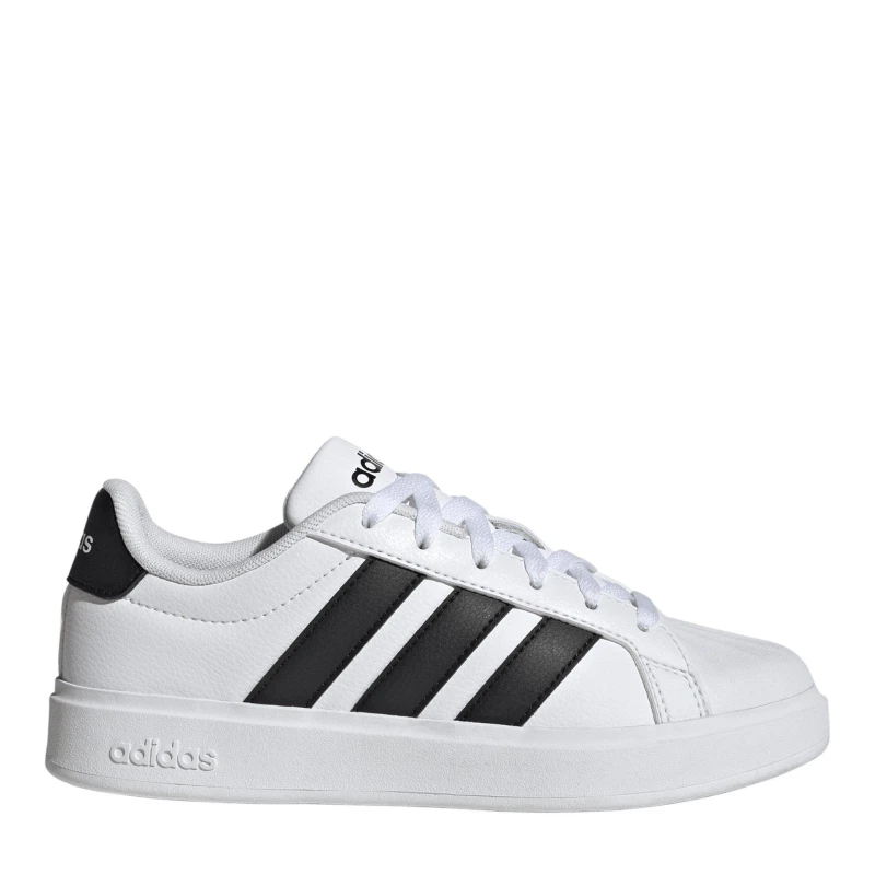 Image of adidas Streetalk Trainers Juniors White/Black male 4 (36.5)