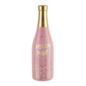 Image of Sass & Belle Prosecco Fund Bottle Money Bank