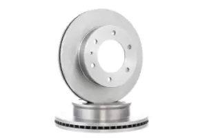 Image of RIDEX Brake disc FORD,MAZDA 82B0610 1490412,4429562,6M341027AA Brake rotor,Brake discs,Brake rotors 6M341027DA,2M341027AA,UM5133251,UR6133251