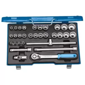 image of Gedore Socket set 1/2" 31 pcs