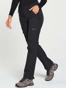 Image of Jack Wolfskin Activate XT Walking Pant - Black, Size 12, Women