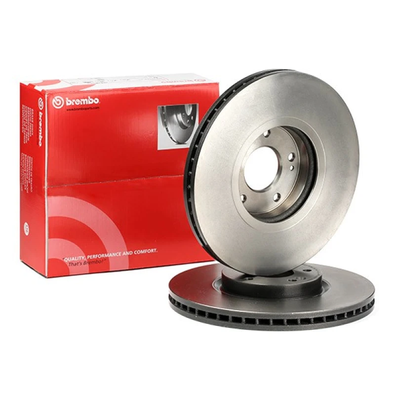 Image of BREMBO 09.A601.11 Brake disc internally vented, Coated Brake Disc (82)