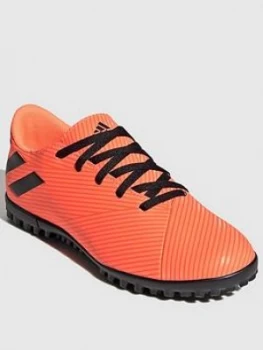 Image of Adidas Junior Nemeziz 19.4 Astro Turf Boot - Red Black
