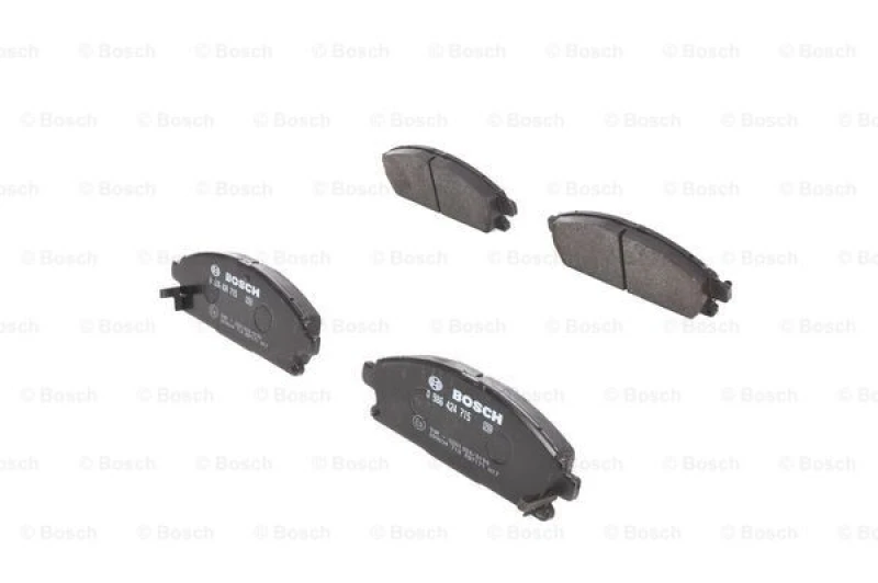 Image of Brake pad set Bosch 0 986 424 715