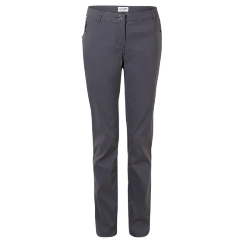 Image of Womens Trousers Craghoppers Kiwi Pro II Gris Female 36 Tall