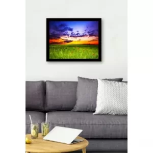Image of SC1215 Multicolor Decorative Framed MDF Painting