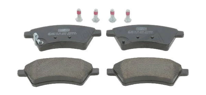 Image of CHAMPION 573288CH Brake pad set with acoustic wear warning Brake Pad Set,disc brake (402)