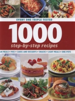 Image of 1000 Step-by-Step Recipes by Kit Carstairs Hardback
