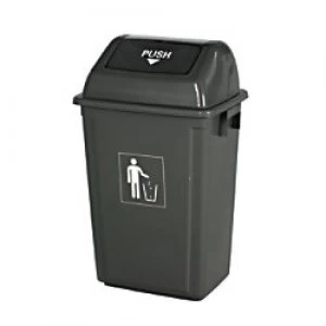 Image of GPC Waste Bin Grey 50L